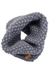 GOOD TIMES Merino Wool Snood - Light Grey